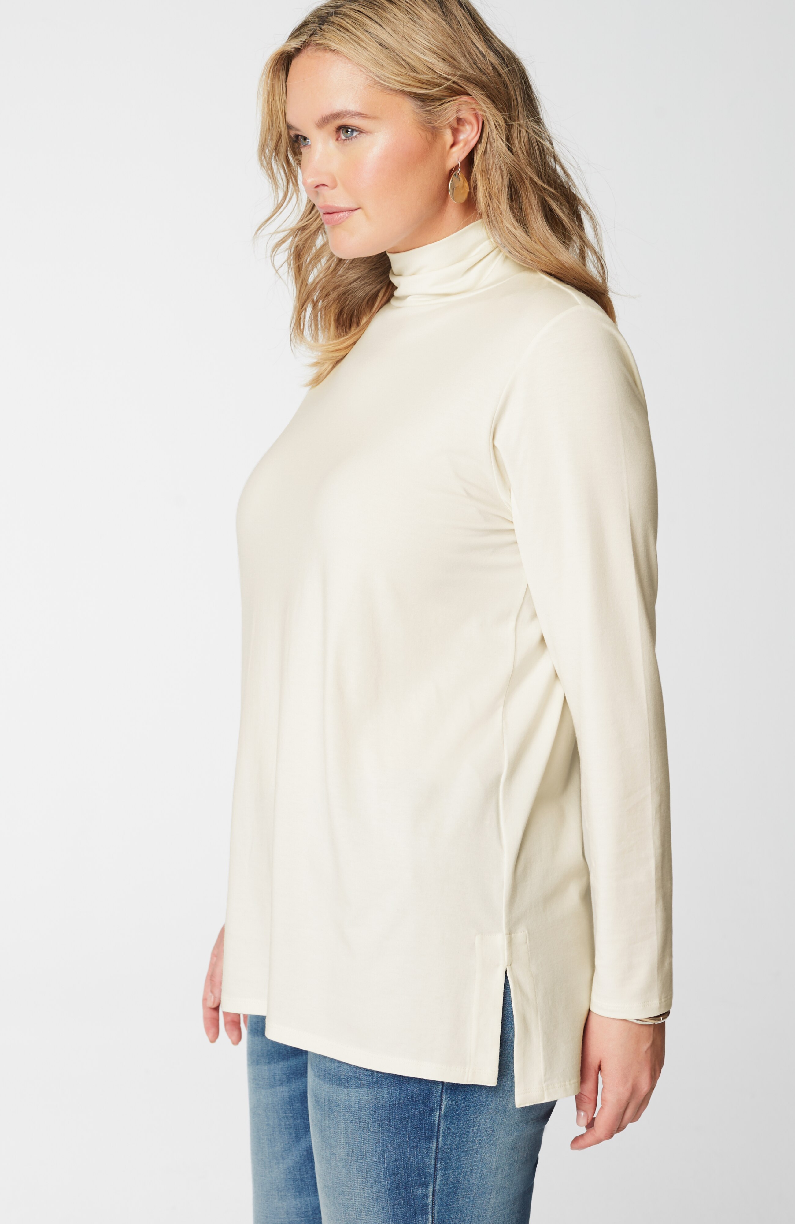 Luxe Supima® Turtleneck Tunic
