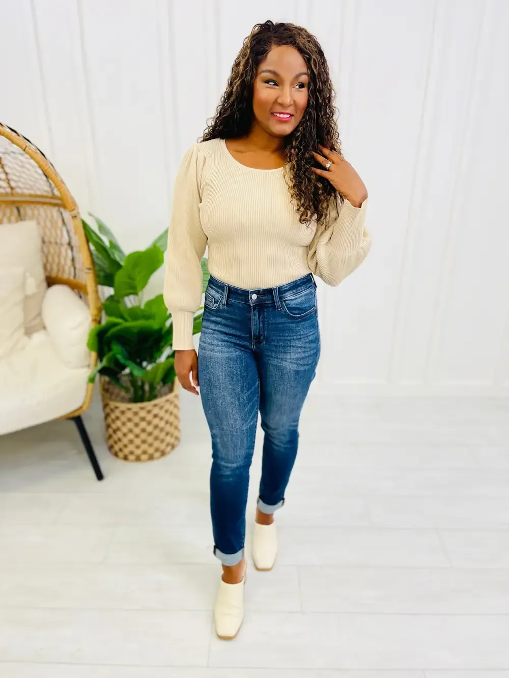 Judy Blue Plus/Reg Simply Perfect Non Distressed Slim Fit Jeans