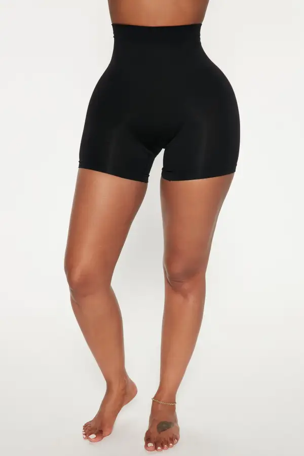Smooth And Slim Shapewear Shorts 2 Pack - Black/combo