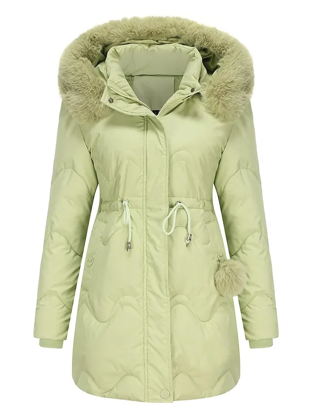 Women's Parka Puffer Jacket Winter Coat