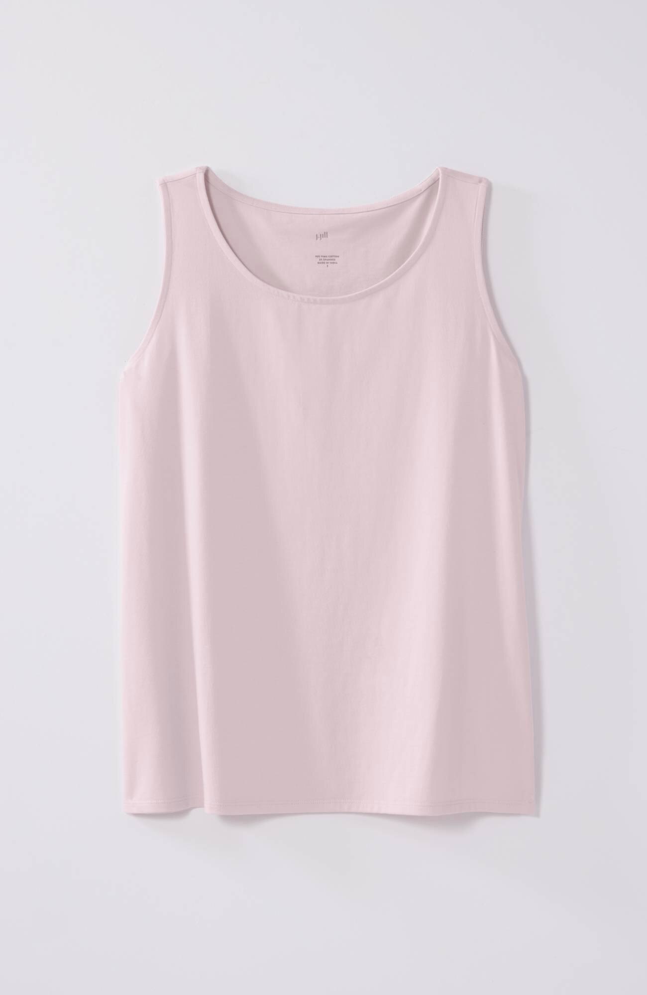pima-stretch knit tank