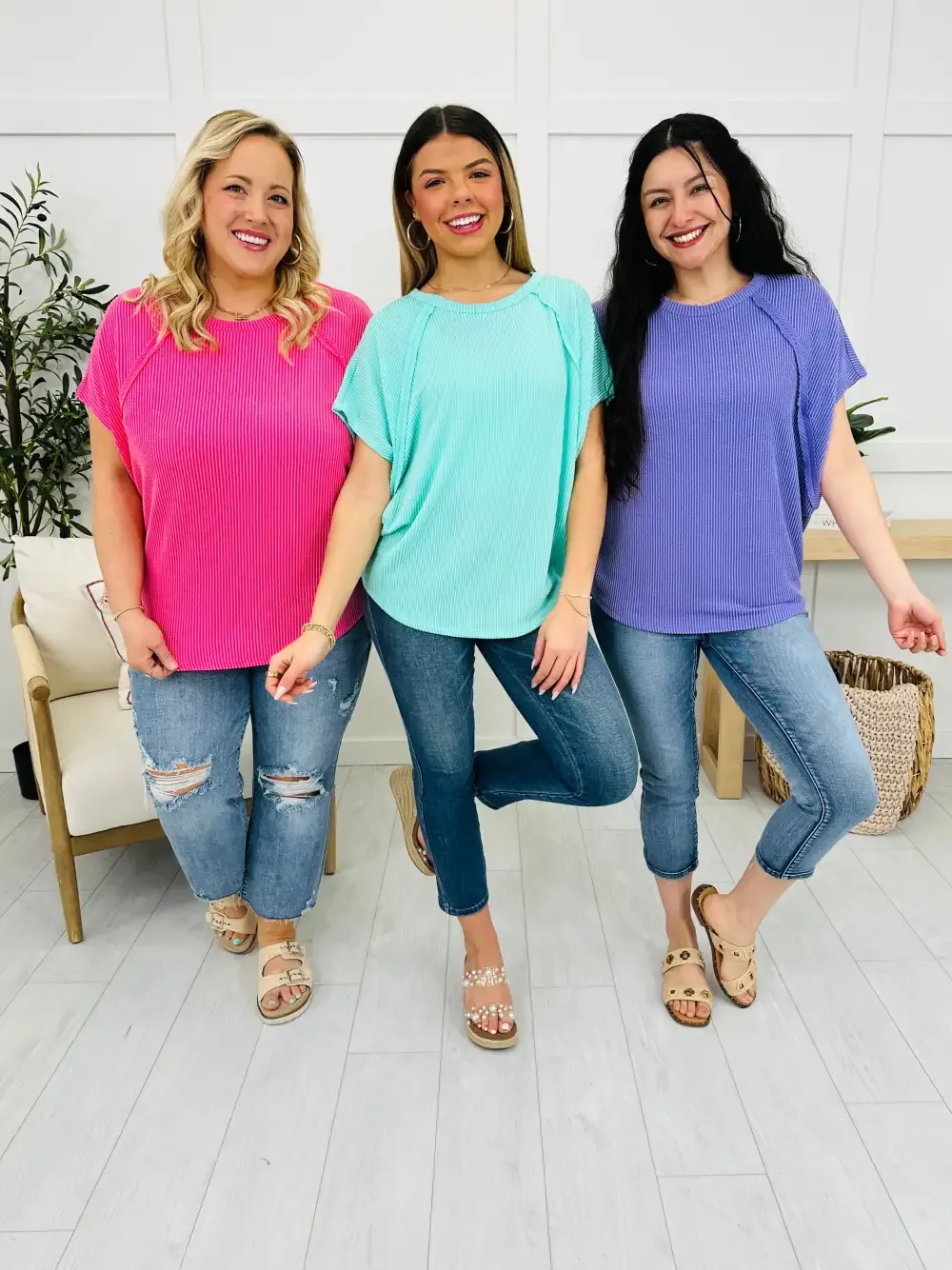 Easygoing Energy Top- Multiple Colors!