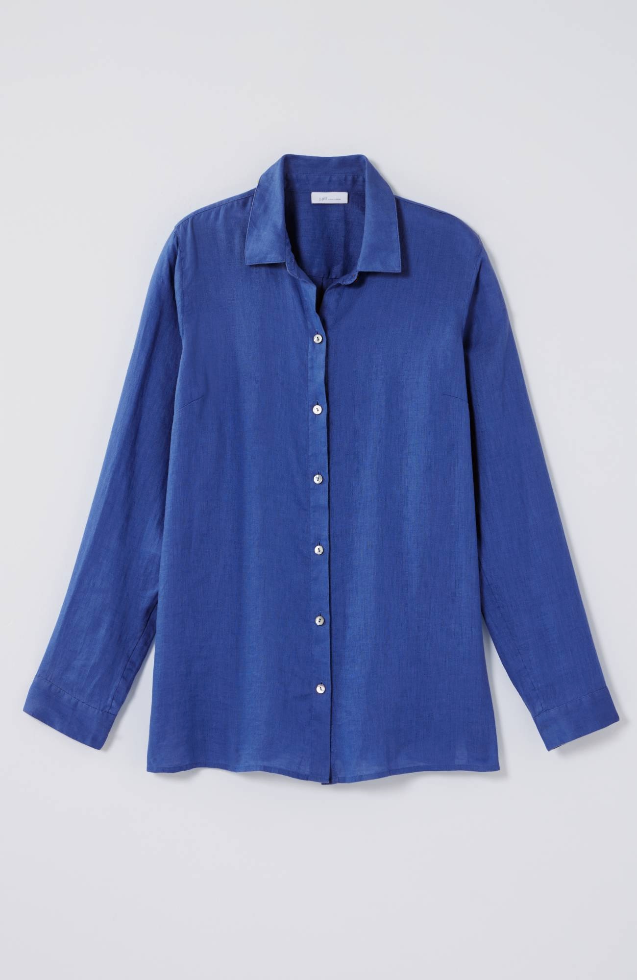 Everyday Linen Button-Front Shirt