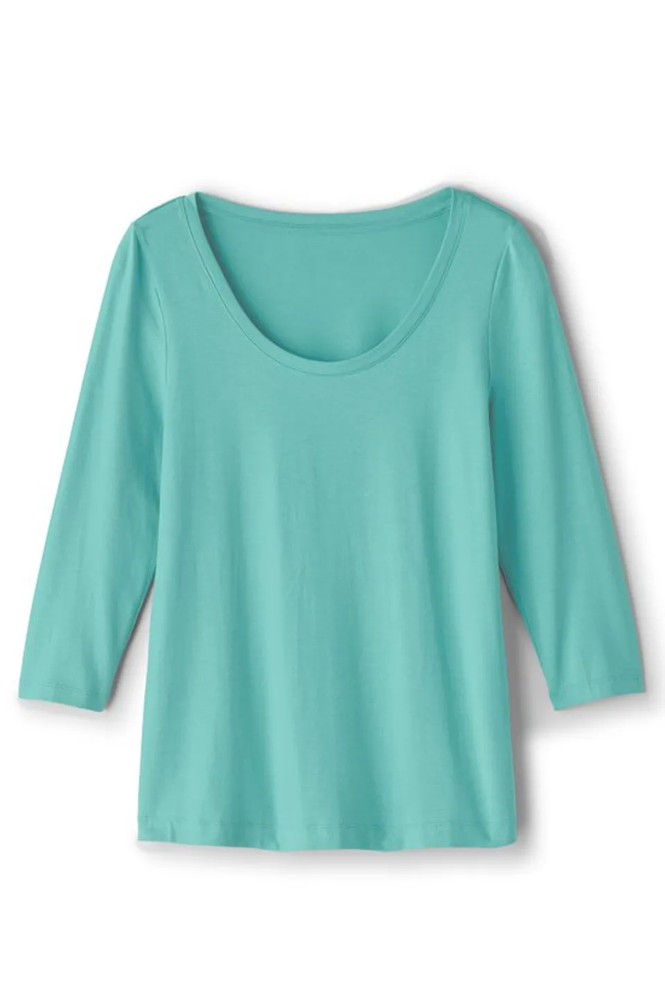 SoftEssential™ Supima® 3/4 Sleeve Tee I