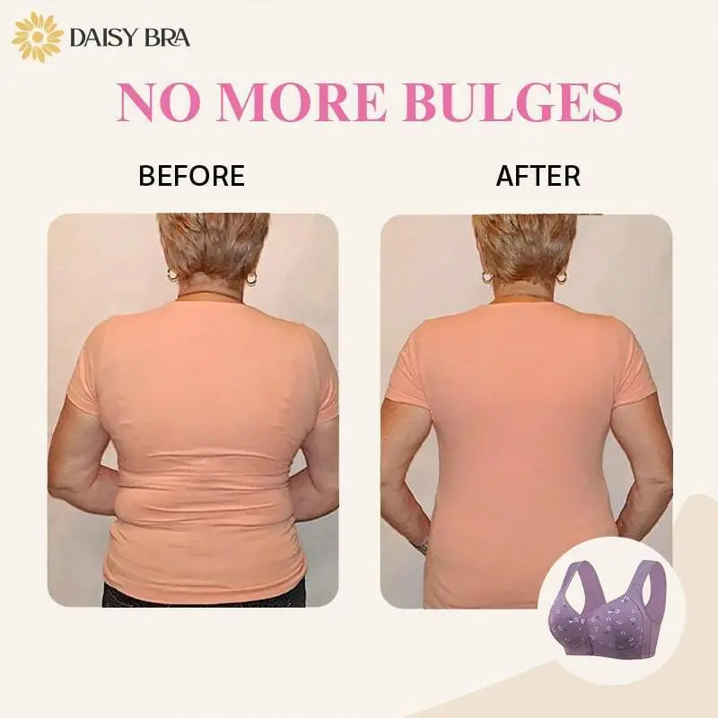 10-Pack Women's Bra - Comfortable & Convenient Front Button Bra