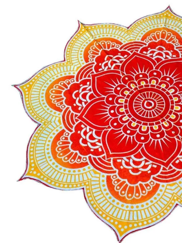 Ethnic patterns Beach Towel