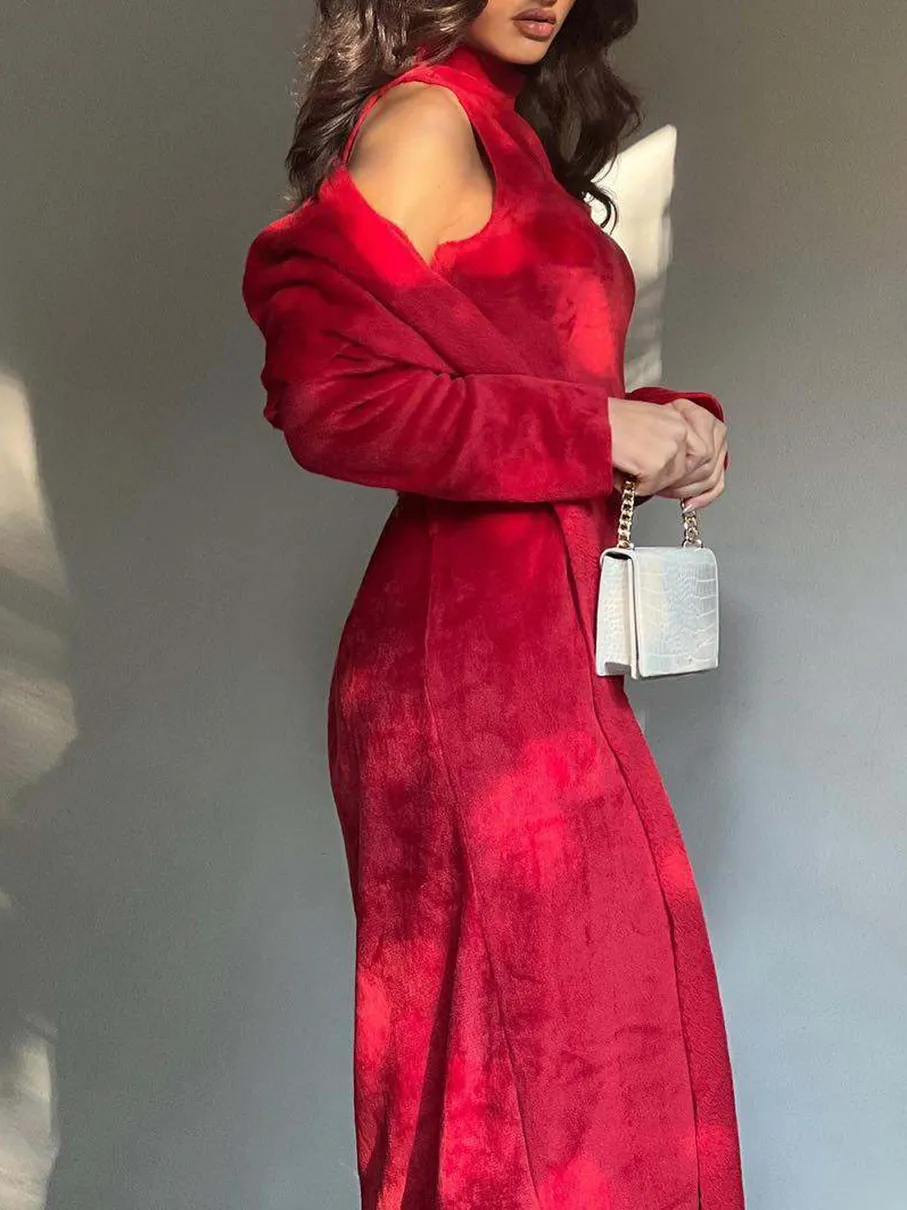 Women's Dress Jacket Fleece Two Piece Set