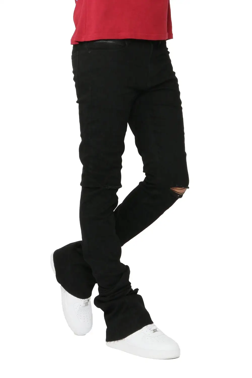 Josiah Black Super Stacked Flare Jean