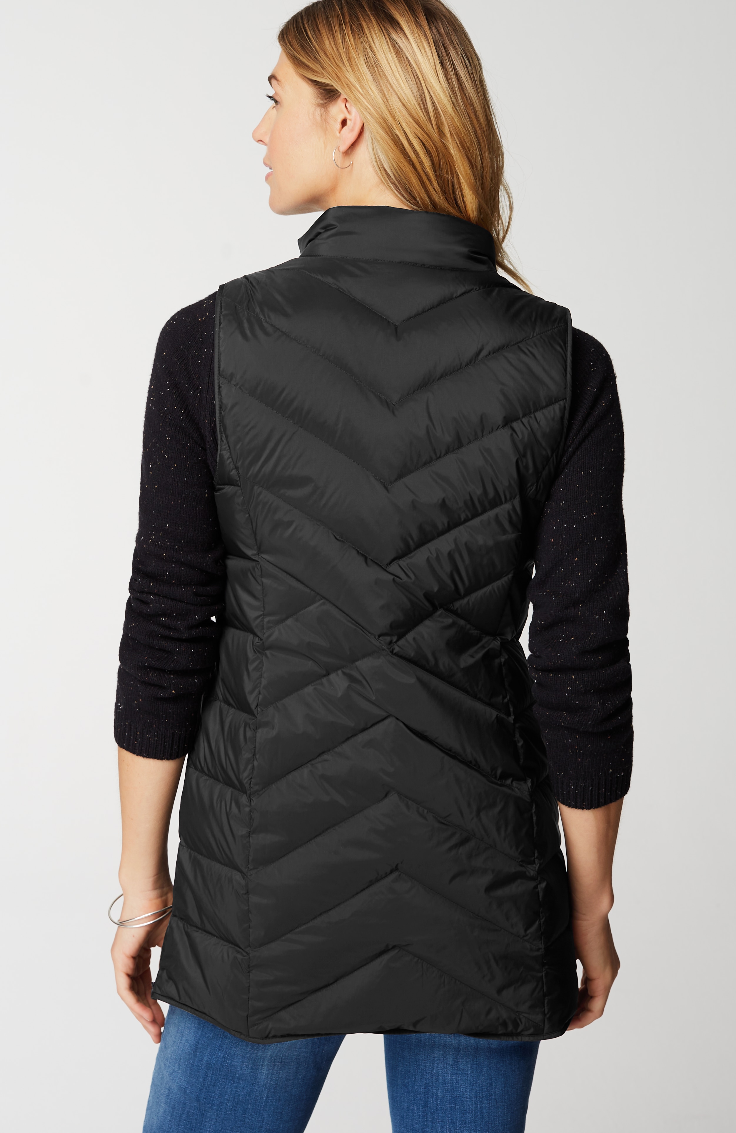 Side-Zip Down Puffer Vest
