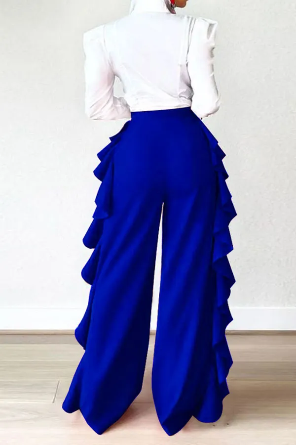  Classic Ruffle Pants