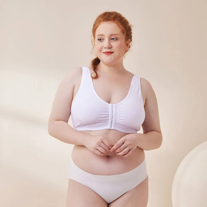 Plus Size Classic FullCup Front Close Bra