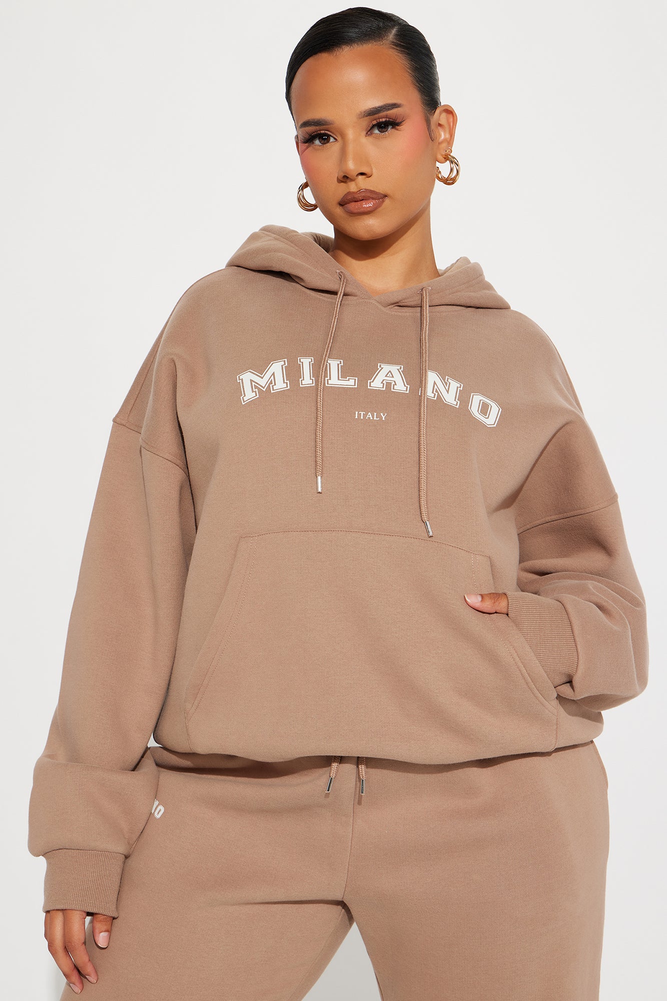 Milano Sweatpant Set - Mocha