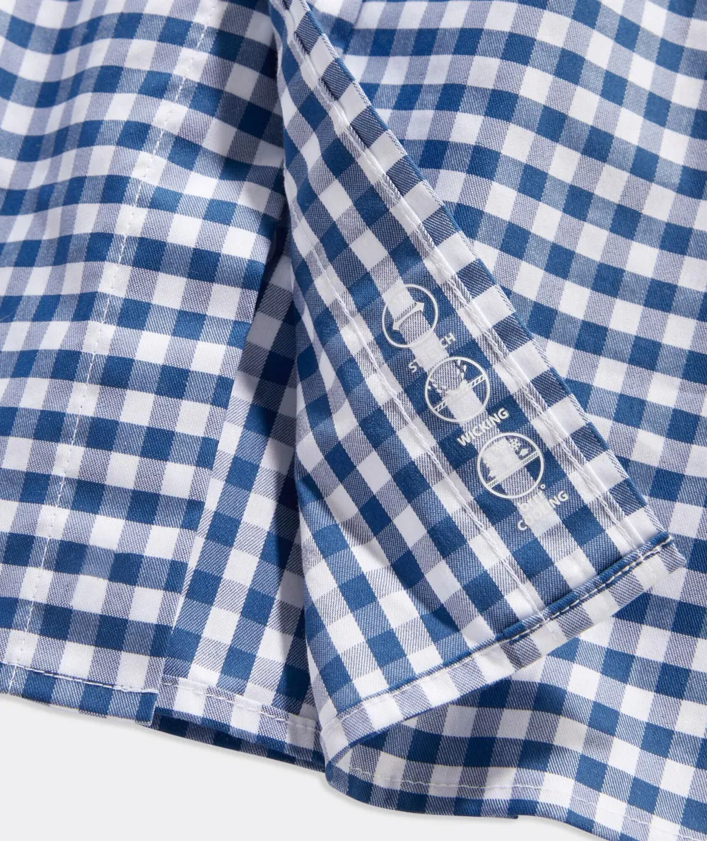 On-The-Go brrr° Gingham Shirt
