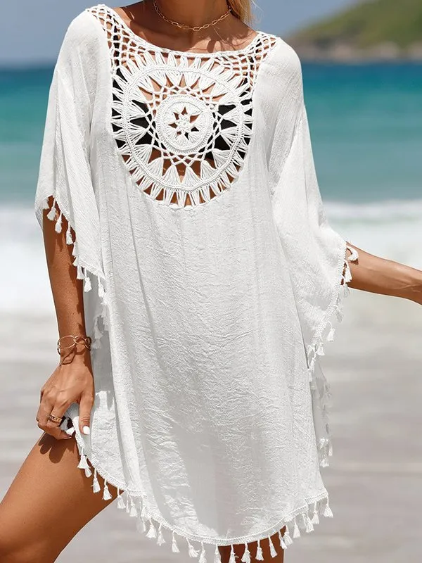 Vacation Plain Coverup