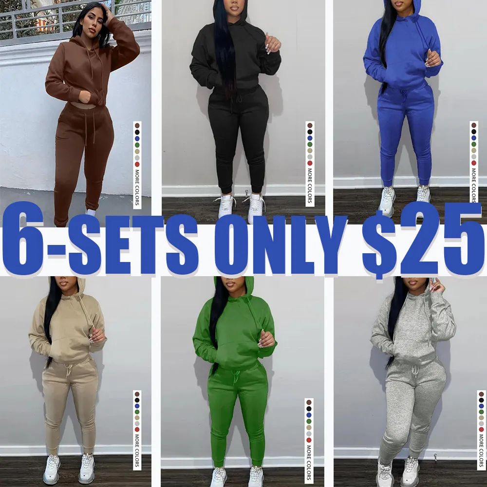 Women’s Hoodie & Jogger Set – Casual Fall & Winter Outfit