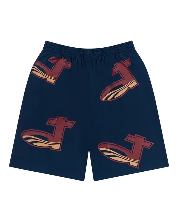 DT Pique Shorts Blue