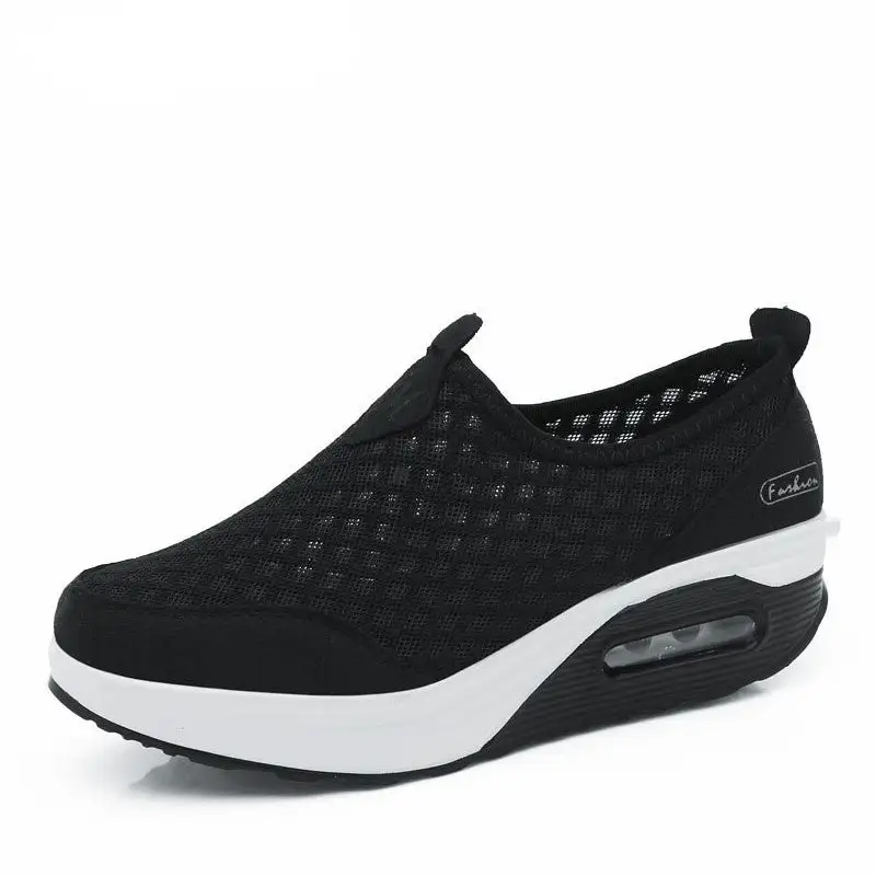 Slip On Ladies Wedge Sneakers