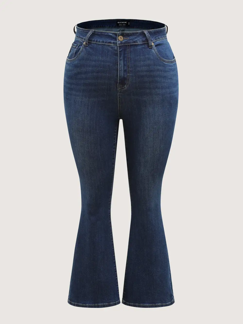 Supersoft Stretchy Mid-Rise Bootcut Jeans