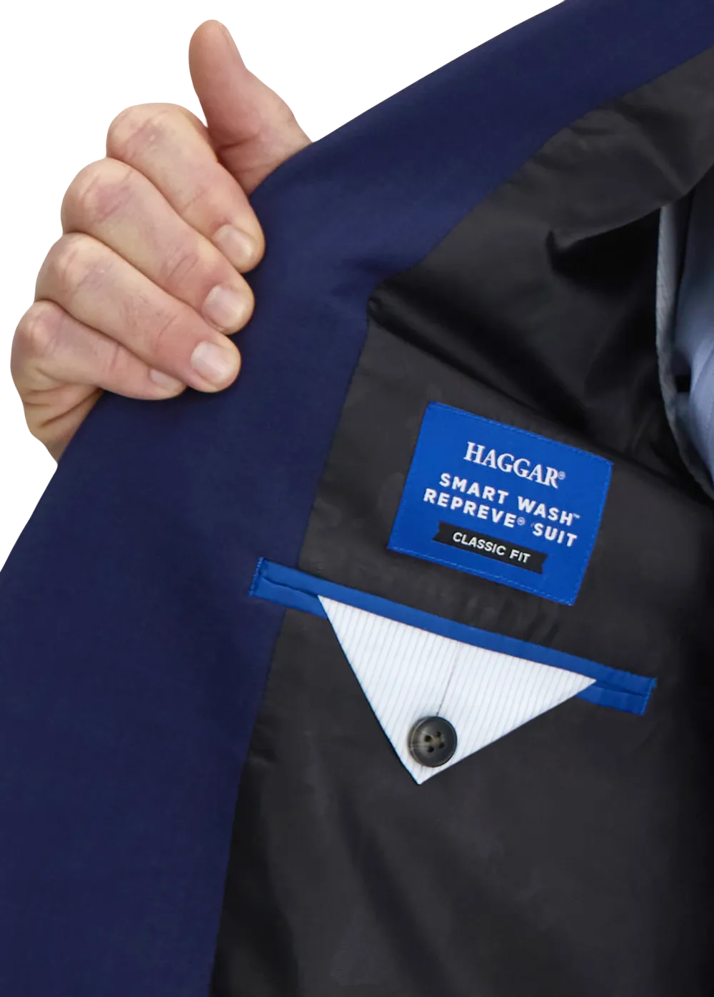 Haggar Smart Wash® Repreve® Classic Fit Suit Jacket