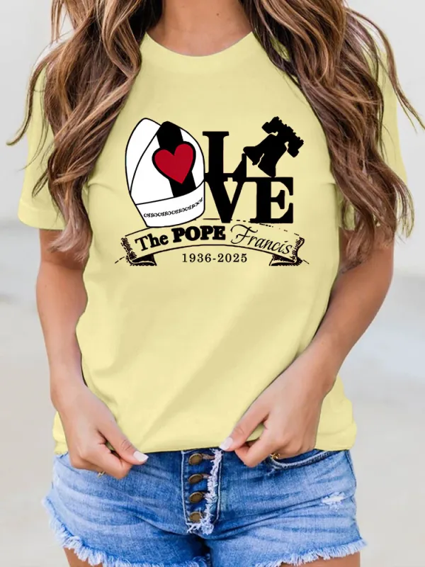 Women's In Loving Memory Of Pf 1936-2025 T-Shirt