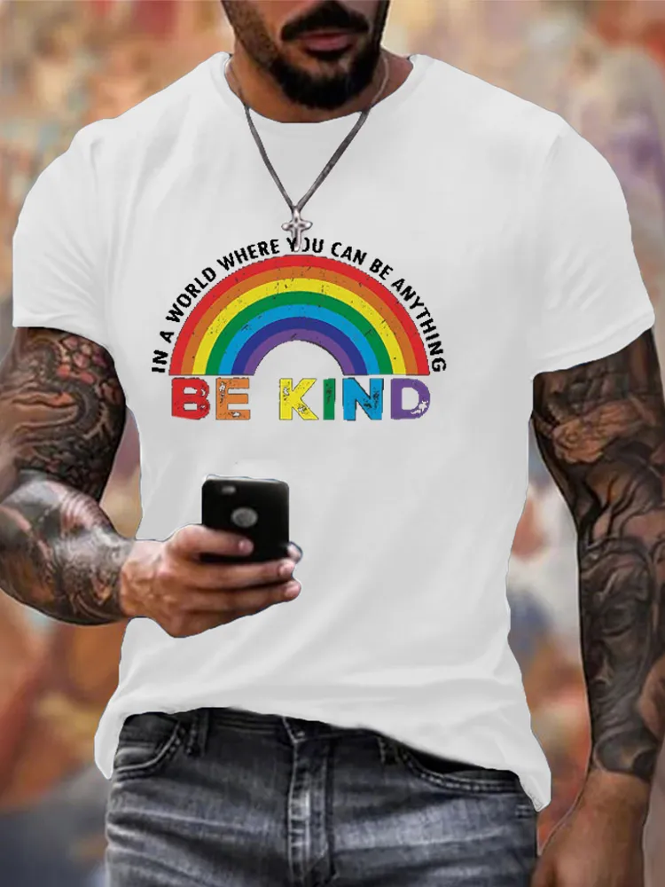 Men'S T-Shirt Gay Pride LGBT T Shirt