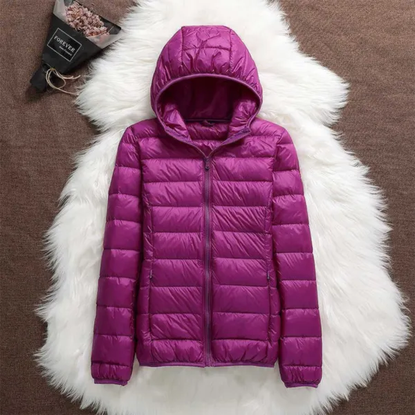 Metta Padded Jacket | Purple
