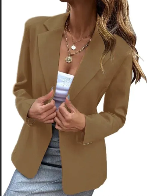 (Clearance Sale⚡) Casual Regular Fit Shawl Collar Blazer