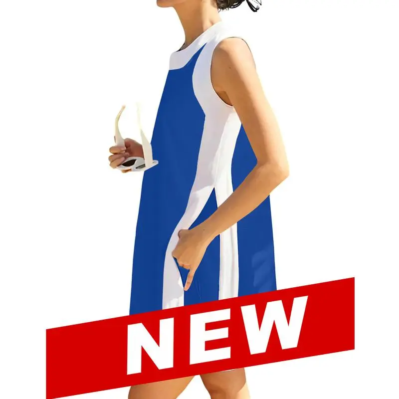 Women’s 2-Piece Color Block Lounge Set – Short Sleeve Top & Pocket Shorts