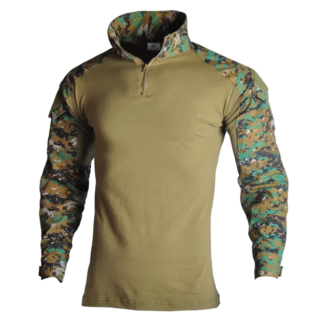Tactical Camouflage Military Uniform Clothes Suit Men US Army clothes Military Combat Shirt + Cargo Pants Knee Size 8xl