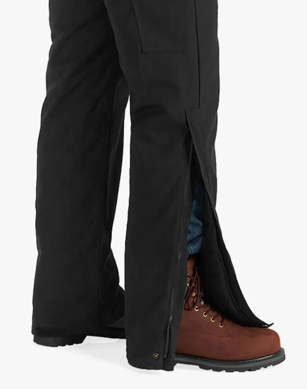 Men's Elastic Canvas Overalls - Loose and Lightweight Workwear