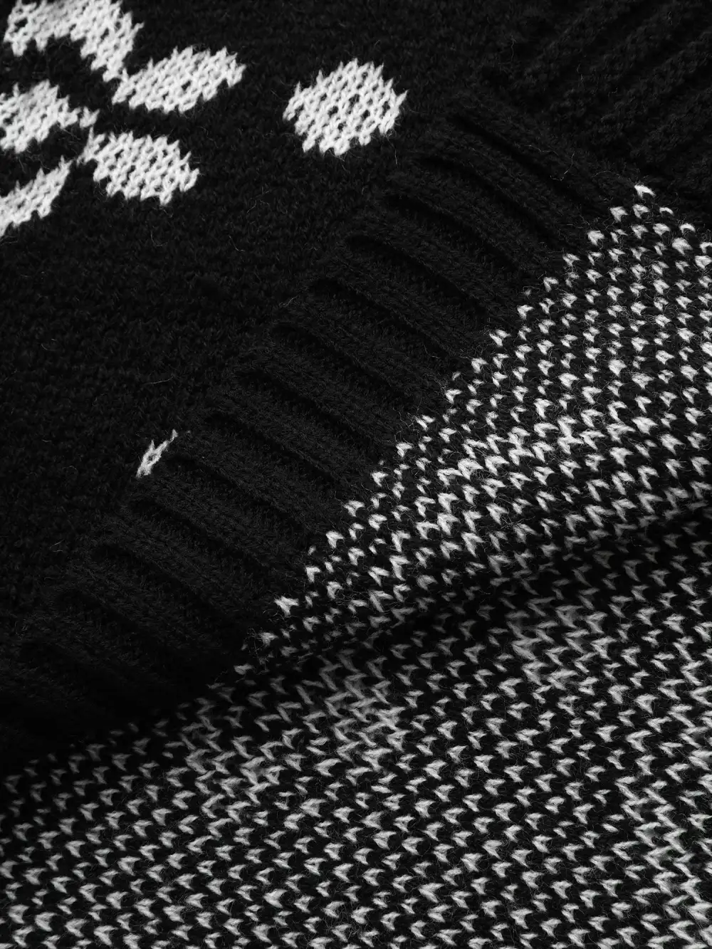 Floral Pattern Cloak-Style Cardigan