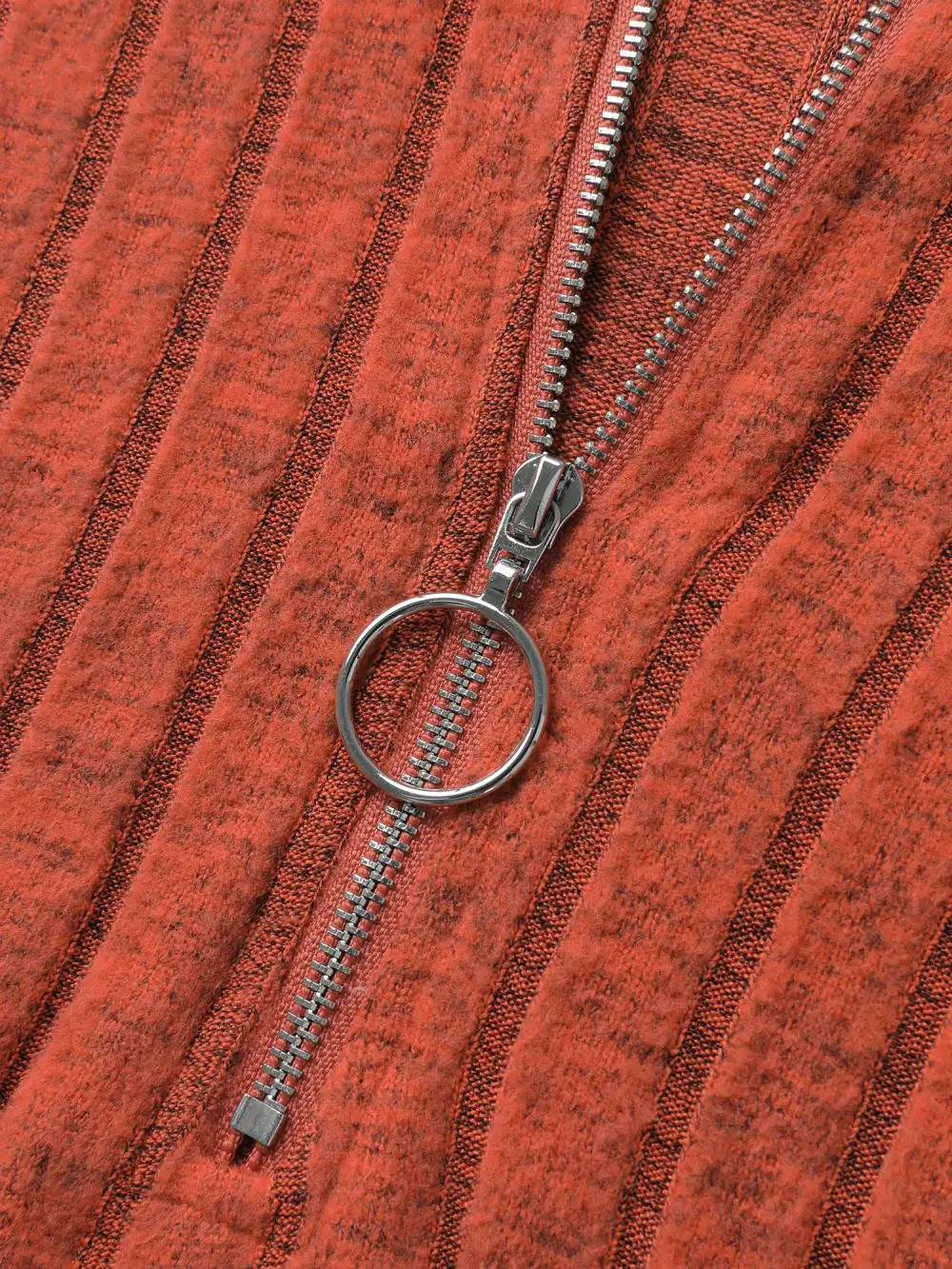 Color Block Half-Zipper Hoodie