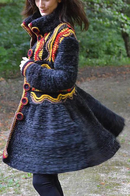 Women Long Sleeve Outwear - Black