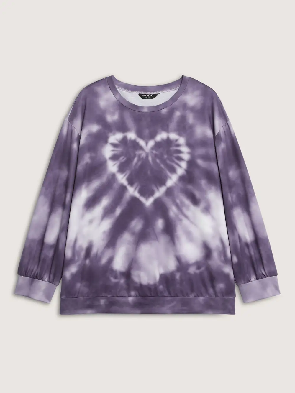 Heart Color Blend Relaxed-Fit Sweatshirt