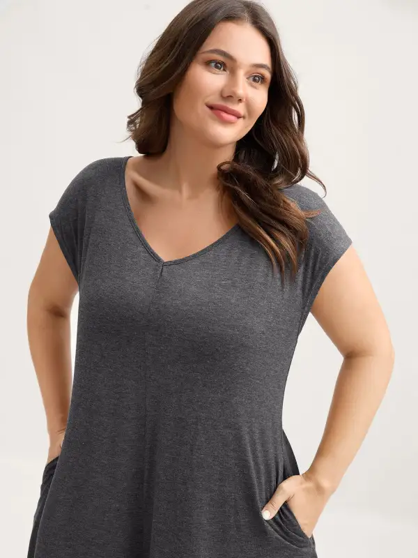 Supersoft Waist-Contouring Wide-Leg Jumpsuit