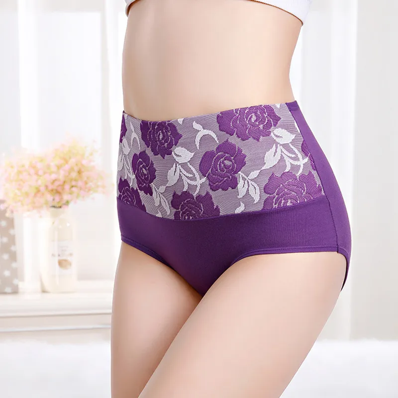 ✨Buy 1 Get 5(5pcs)✨Plus Size Cotton High Waist Panties