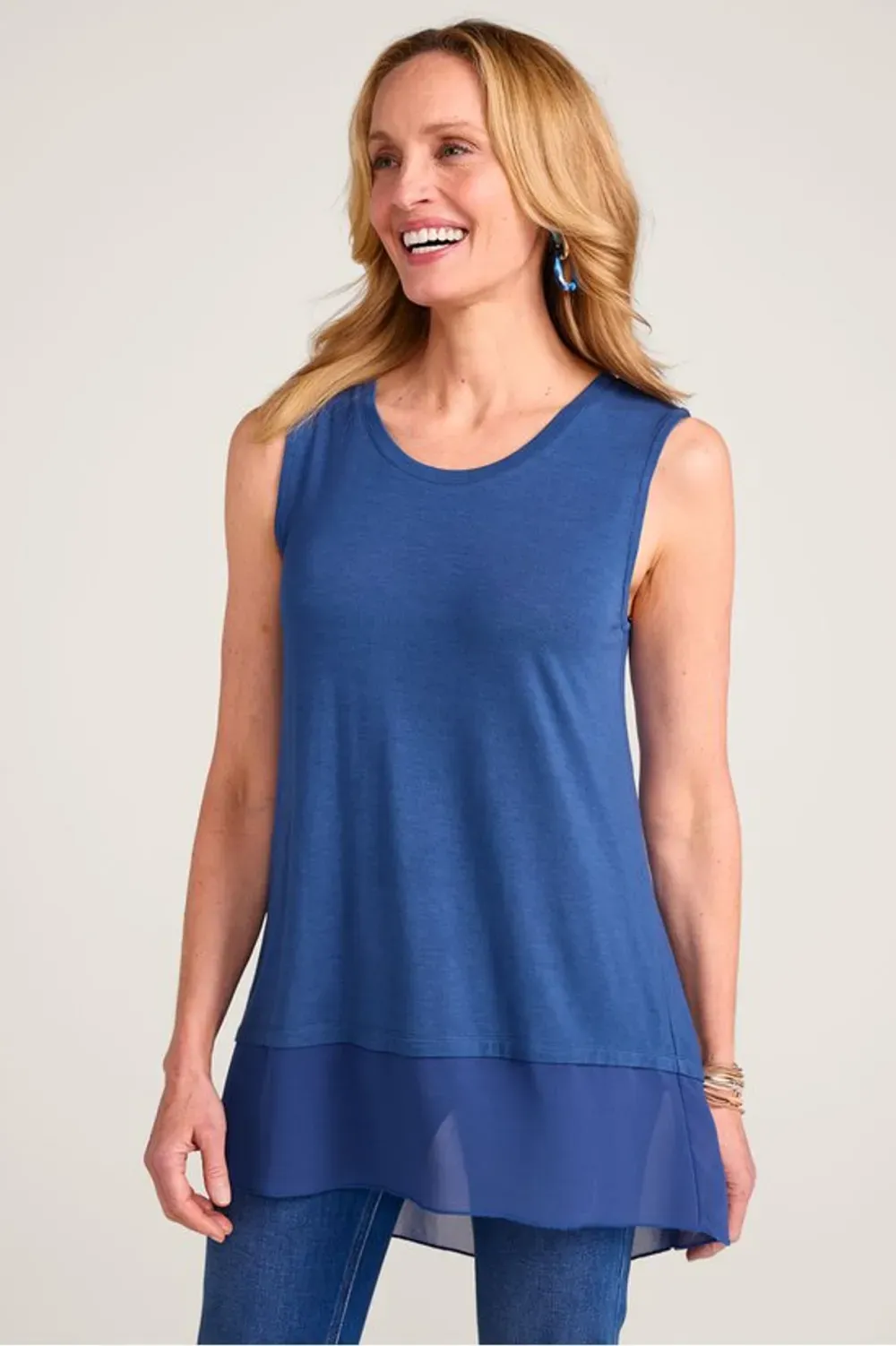 Eden Tiered Sleeveless Tunic