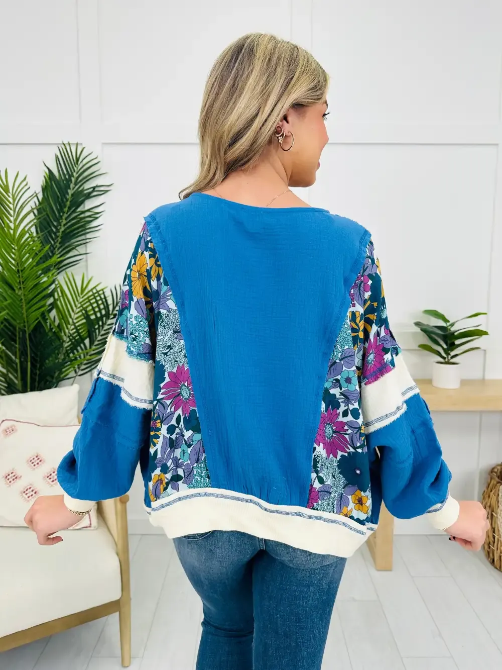 Starry Meadow Pullover