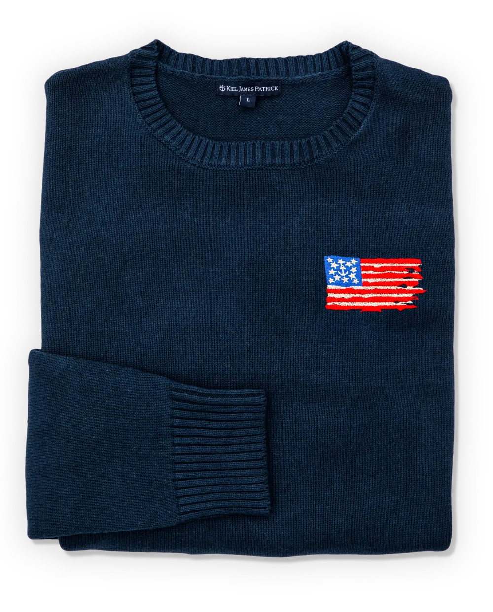 Old Glory Embroidered Sweater (Women's)
