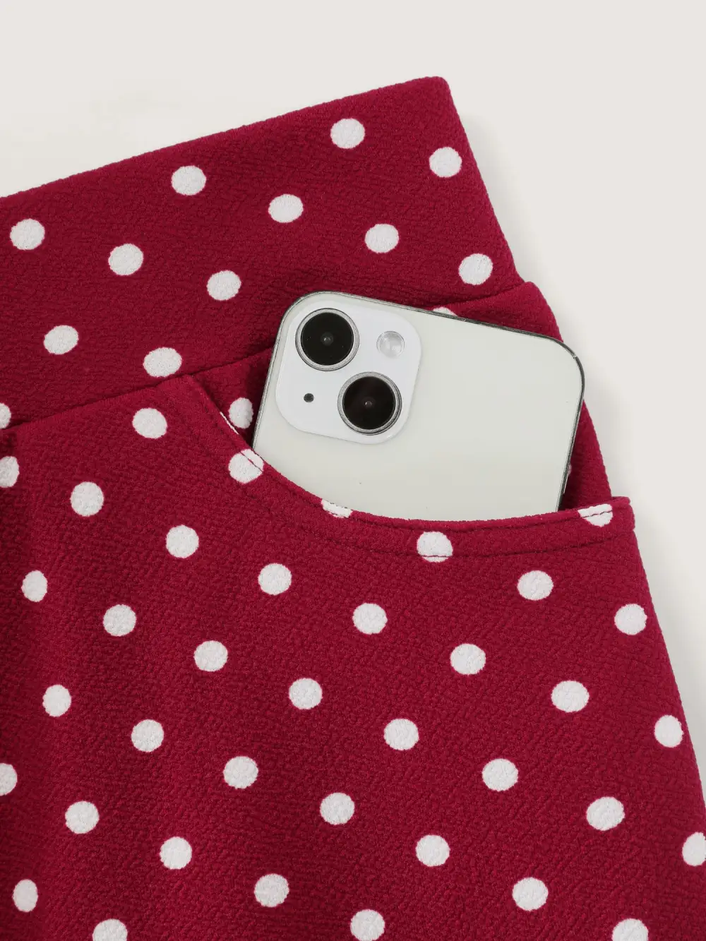 Polka Dots Skinny-Fit Pants