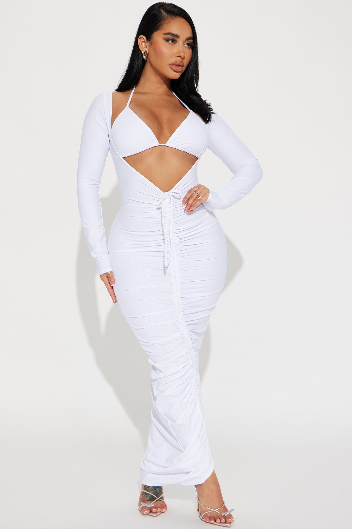 Miami Mami Maxi Dress - White