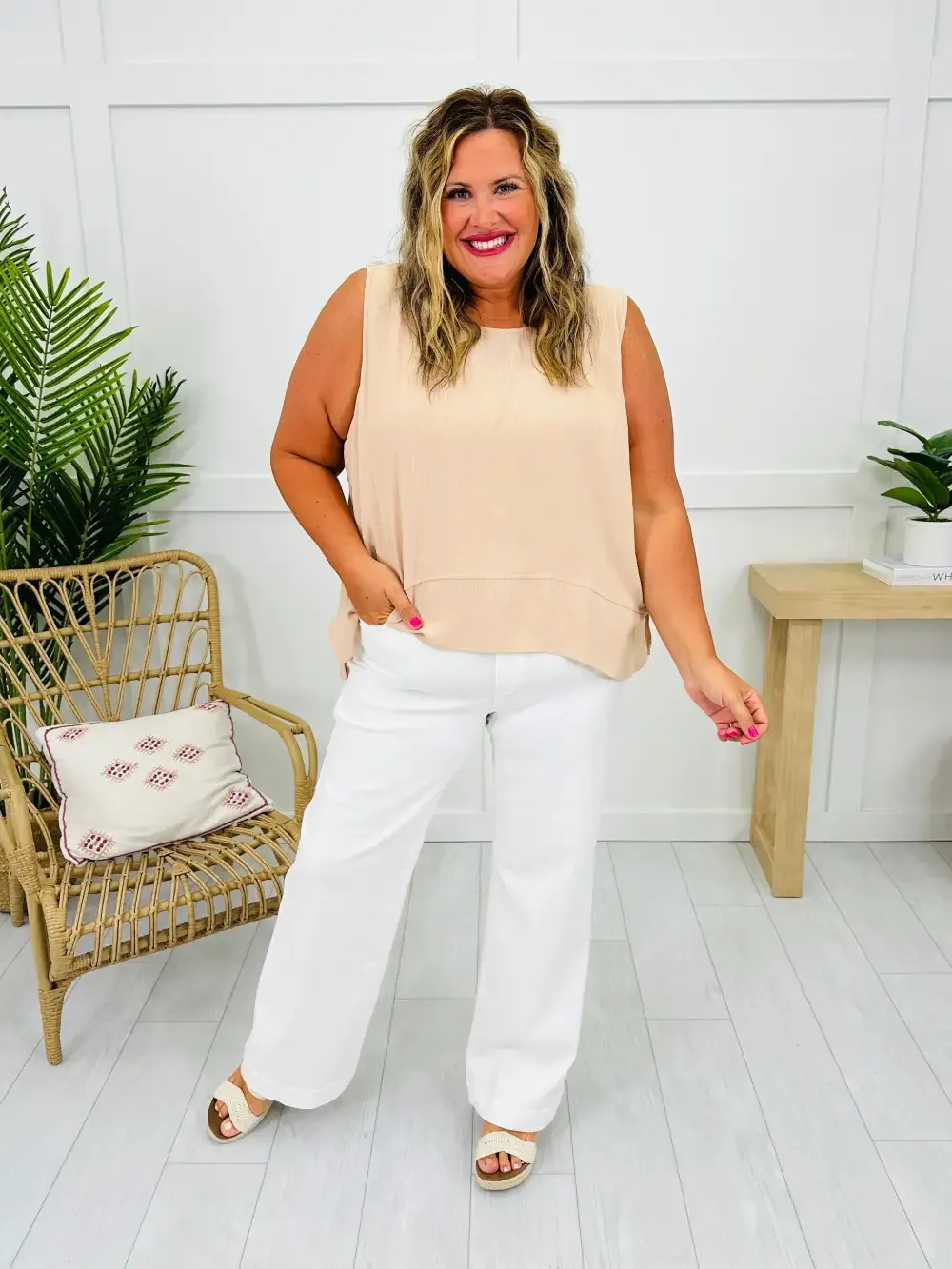 Judy Blue Anything But Ordinary Wide Leg Jeans