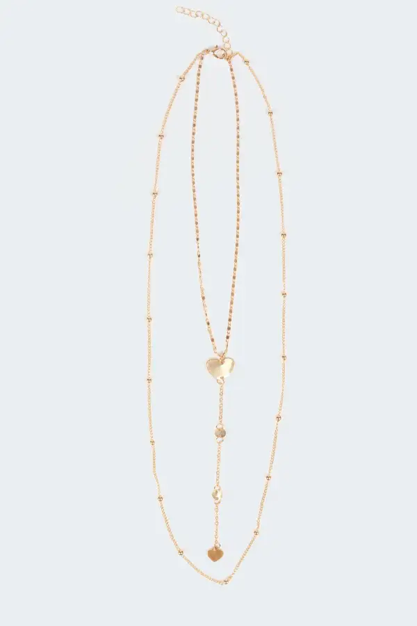 Cascading Heart Necklace