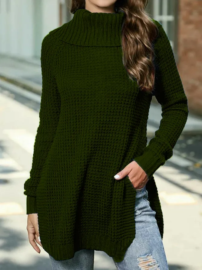 Casual Loose Turtleneck Sweater