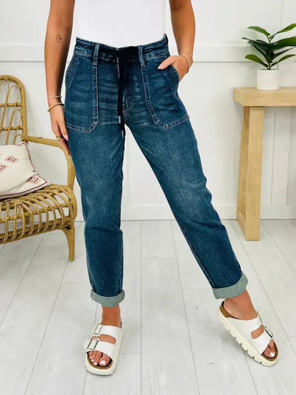 Judy Blue Something About You Denim Joggers