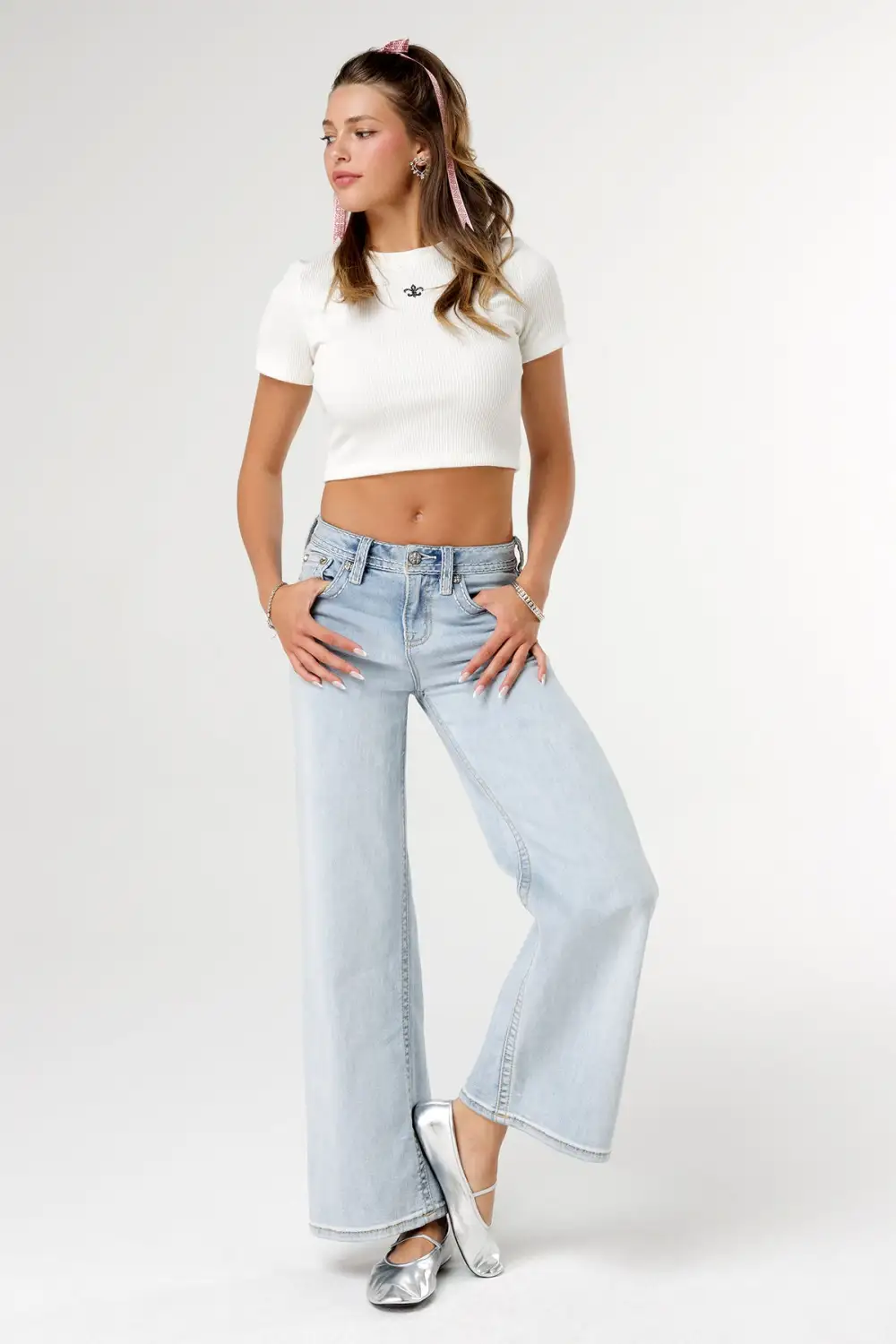 Gradient Everyday Wide Jeans