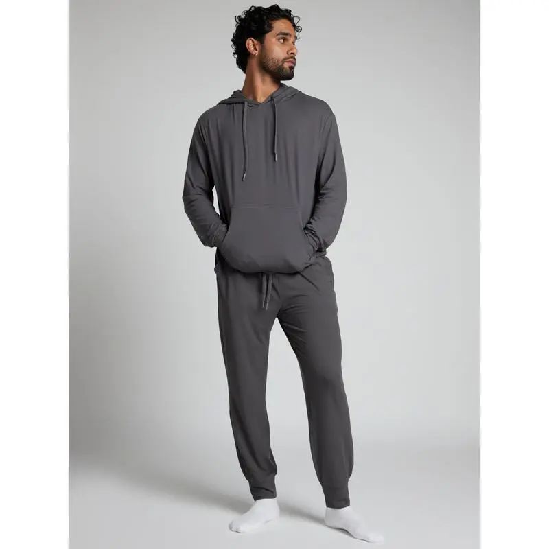 2-Piece Jersey Hoodie & Jogger Set