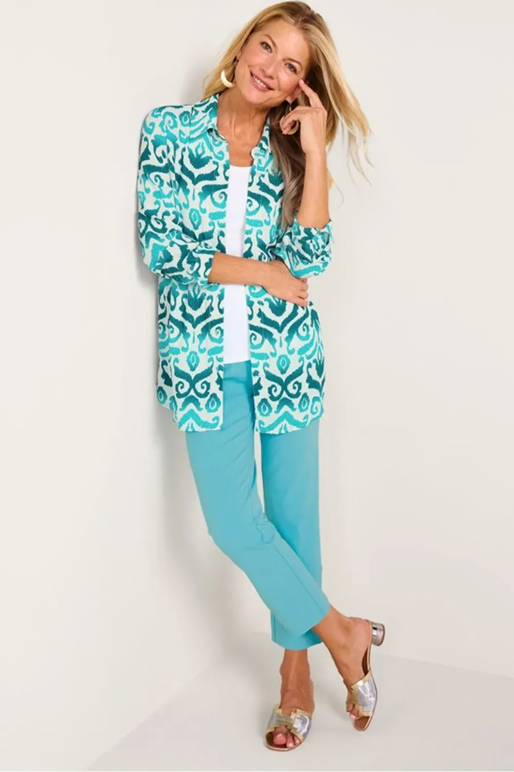 Catrina Textured Big Shirt