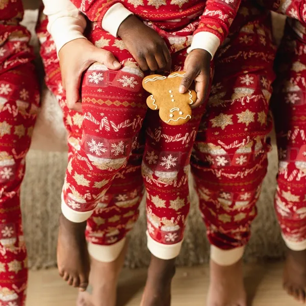 Guide My Sleigh Matching Organic Cotton Pajamas