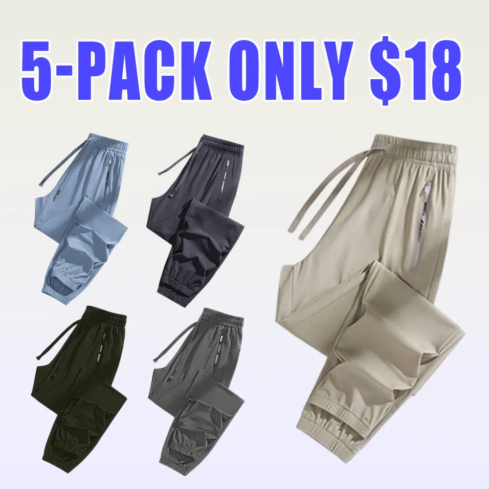 Women's Ice Silk Drawstring Pants – Lightweight, Breathable, Casual Summer Wear for Outdoor & Hiking